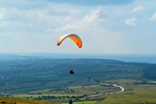 Paragliding Brittany